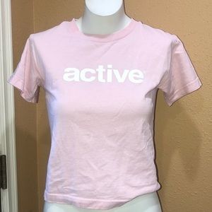 Active pink T-shirt